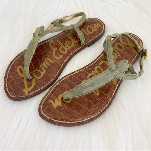 Sam Edelman GiGi camo thong sandals 5.5 - Picture 1 of 5
